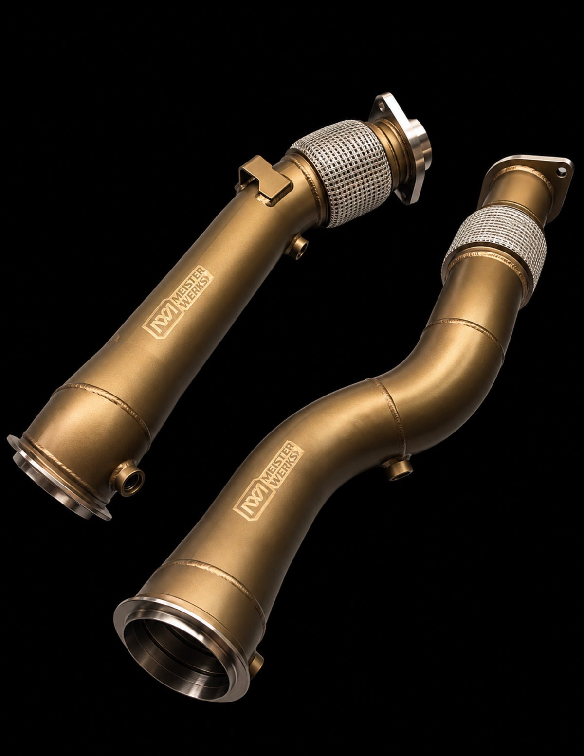 Meisterwerks X3M/X4M Ceramic-Coated  Downpipes