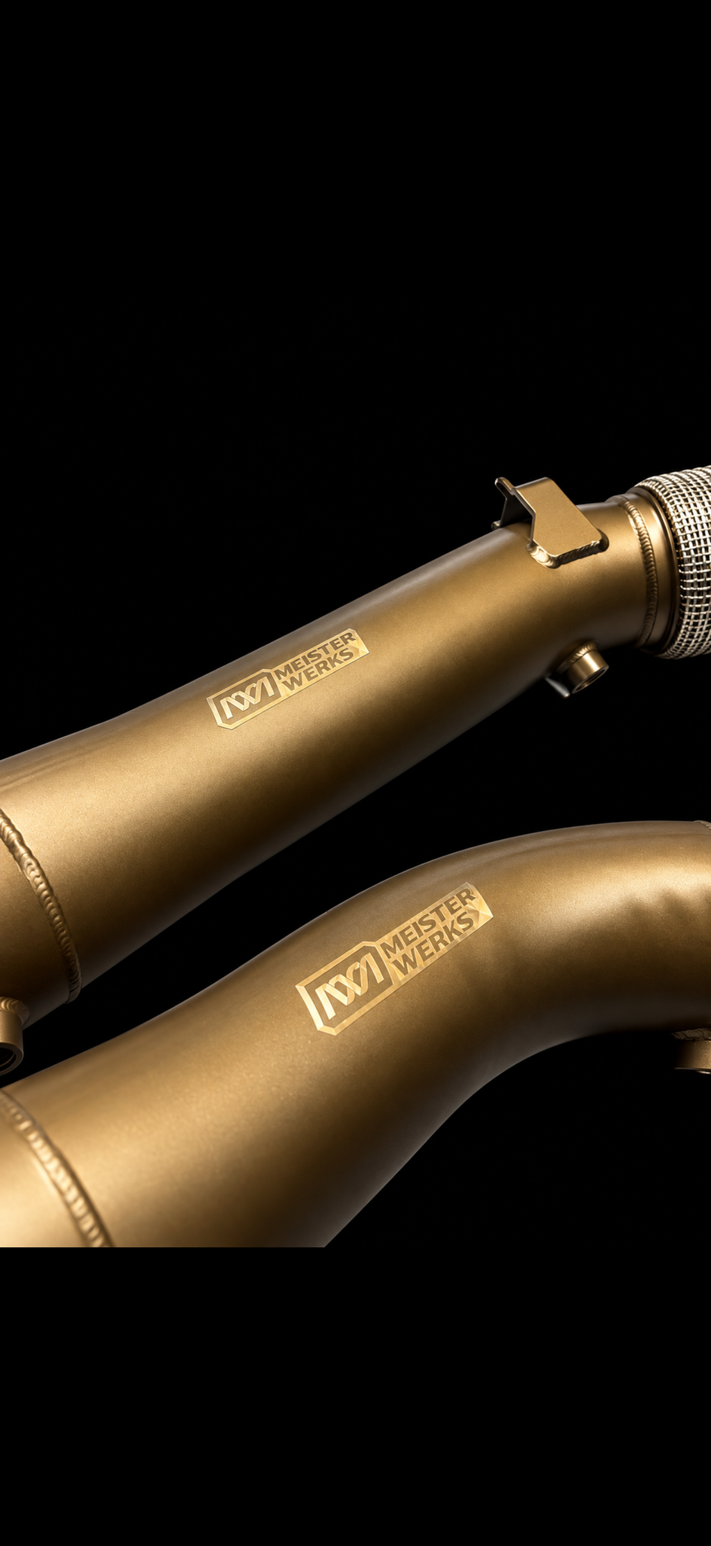 Meisterwerks X3M/X4M Ceramic-Coated  Downpipes