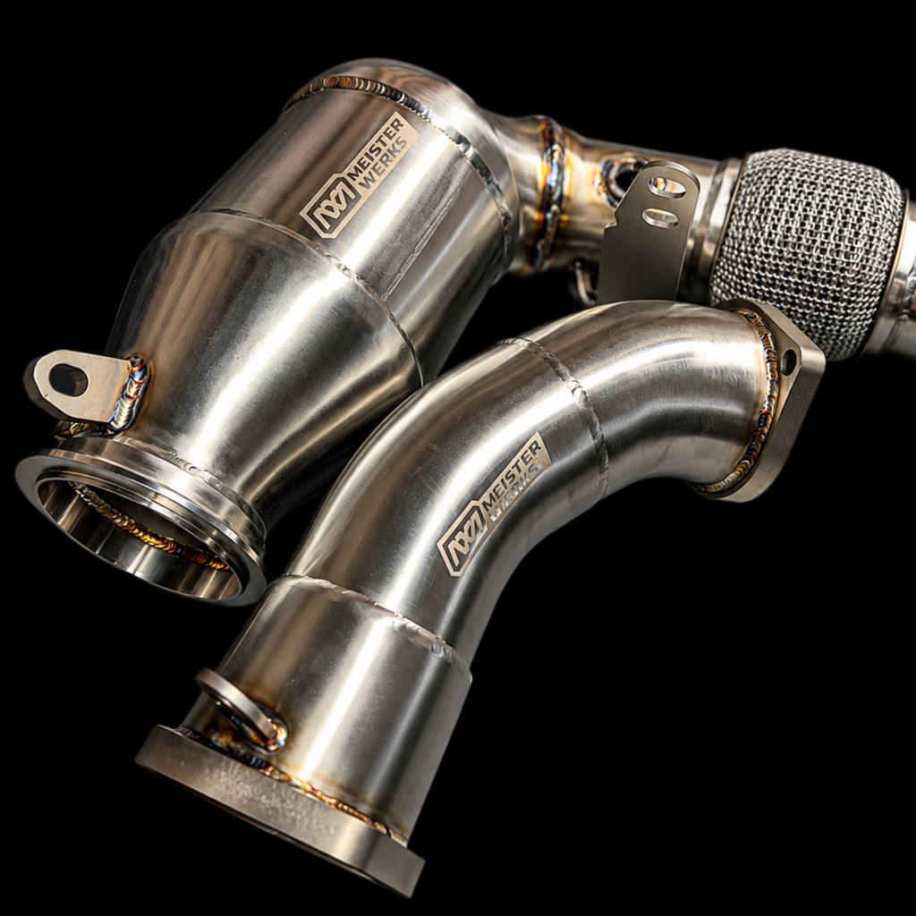 Meisterwerks X5M/X6M/XM (S68) 5 Inch Downpipes