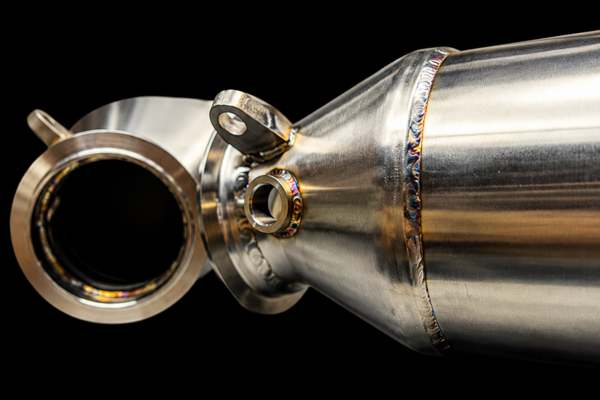 Meisterwerks X5M/X6M/XM (S68) 5 Inch Downpipes