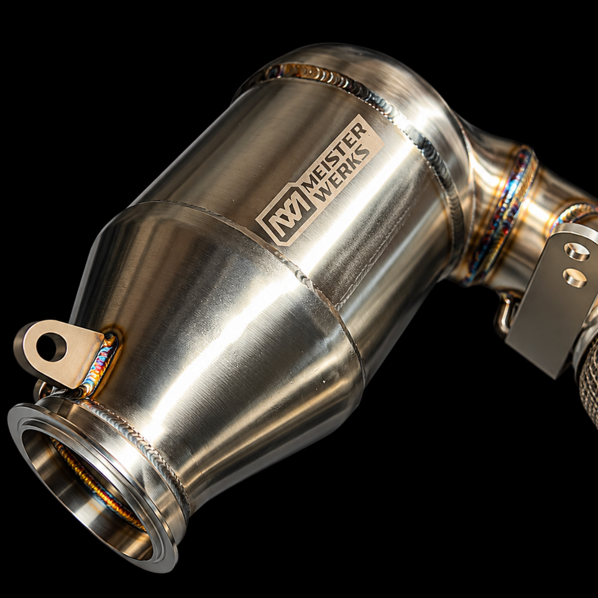 Meisterwerks X5M/X6M/XM (S68) 5 Inch Downpipes