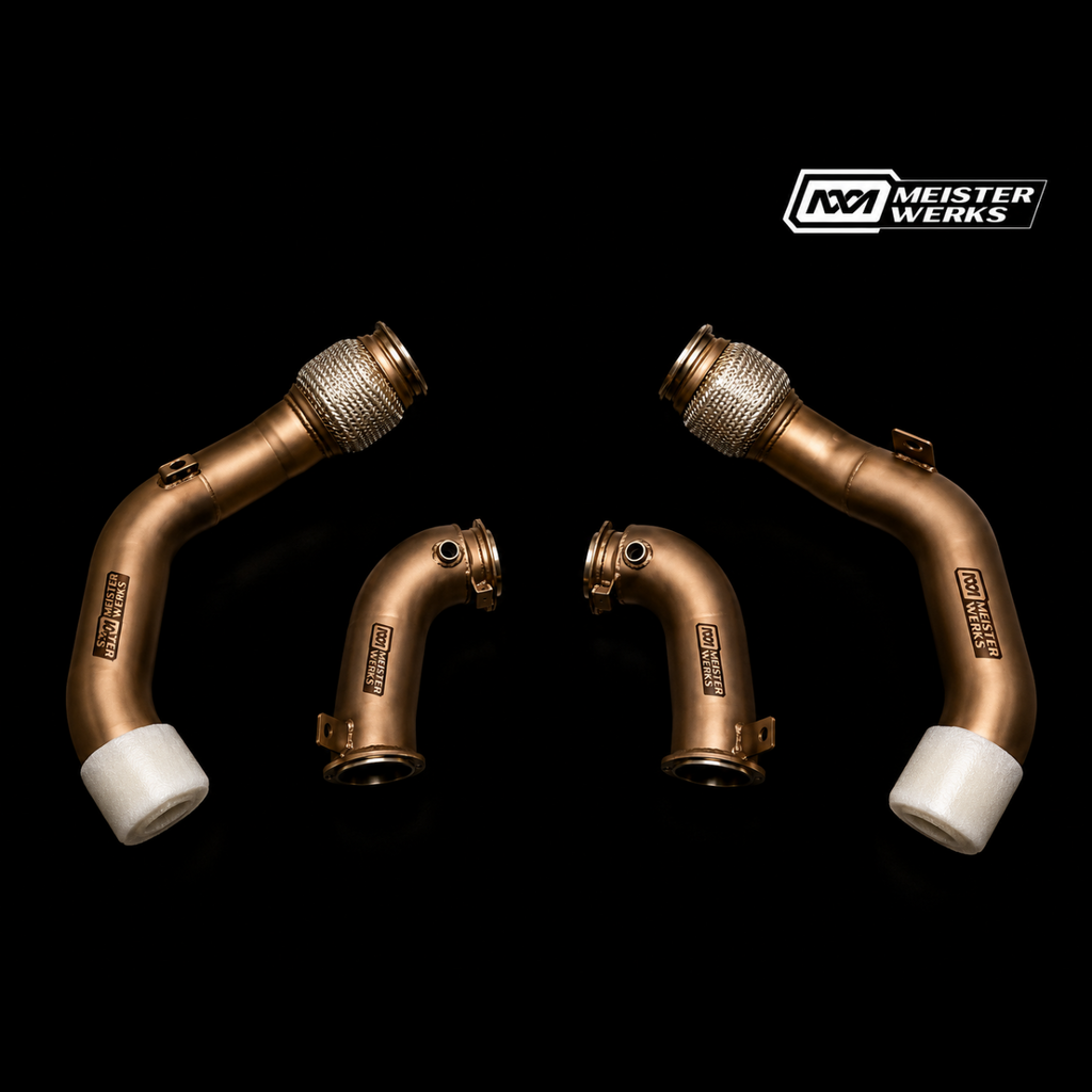 Meisterwerks F90 M5/M8  Ceramic-Coated Performance Downpipes