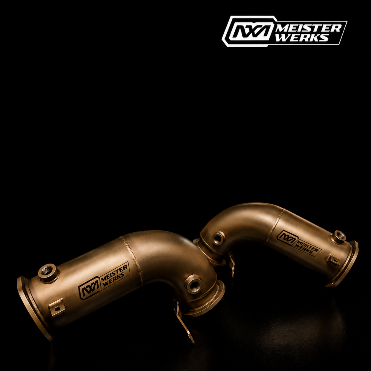 Meisterwerks F90 M5/M8  Ceramic-Coated Performance Downpipes