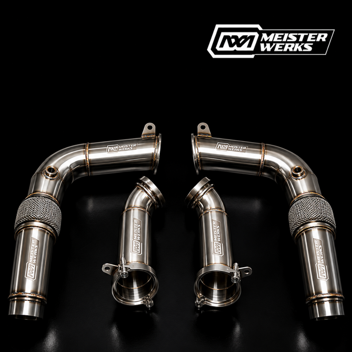 Meisterweks G90 M5 downpipes