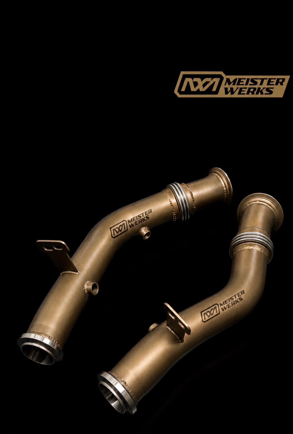 Meisterwerks Ceramic-Coated C43/E43 Downpipes