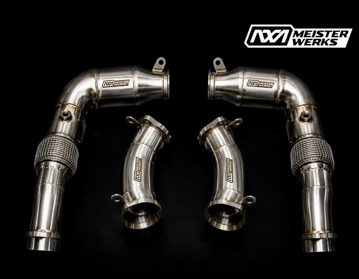 Meisterwerks X5M/X6M/XM (S68) 5 Inch Downpipes