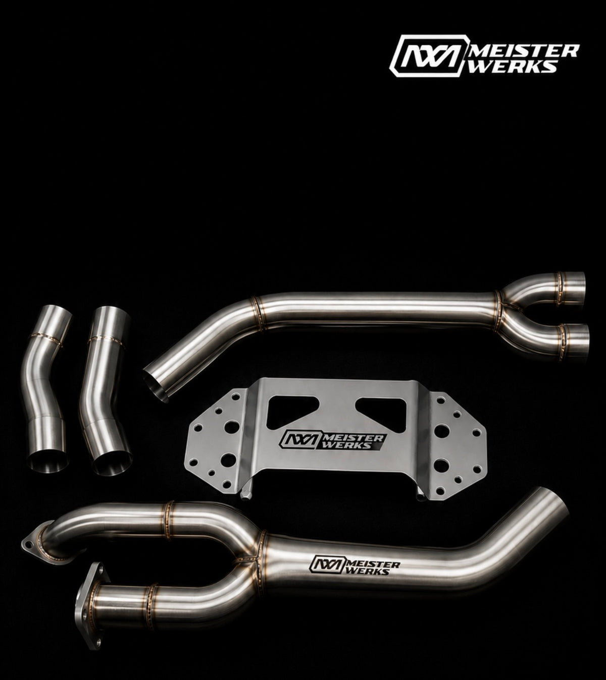 Meisterwerks G8X M3/M4 Single length Midpipe